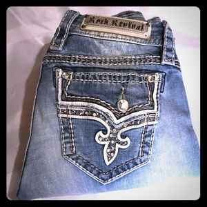ROCK REVIVAL STRAIGHT JEANS FROM THE BUCKLE